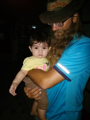 IR: Rasht, David & Son of Faraz (Photo: Faraz)