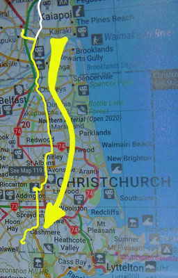 Tag 511: Kaiapoi - Christchurch