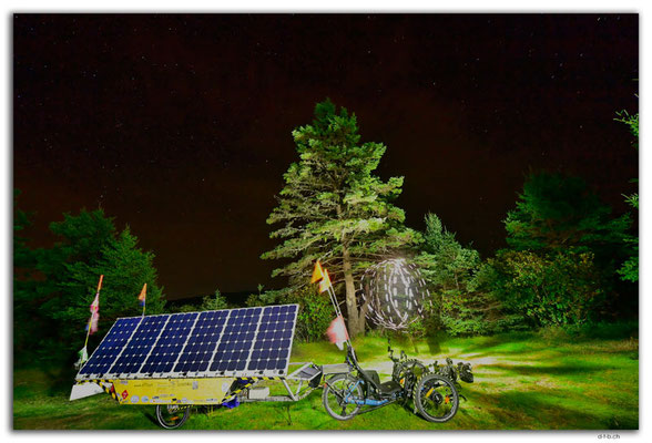 CA. Solatrike at Porters Lake P.P. Camp