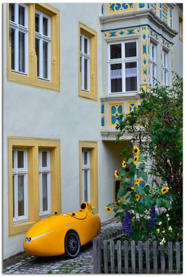 DE171.Rothenburg ob der Tauber.Velomobil