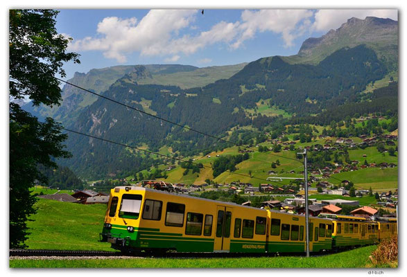 GW0542. Wengernalpbahn in Grindelwald
