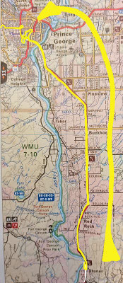 Map 15: Stone Creek - Prince George