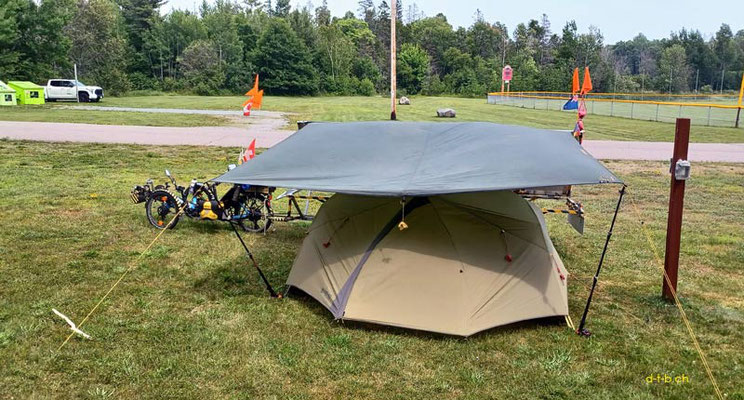 CA. Solatrike at Thessalon Camp