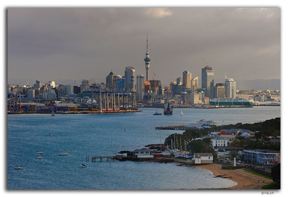 NZ0050.Auckland. View from Devonport,North Head