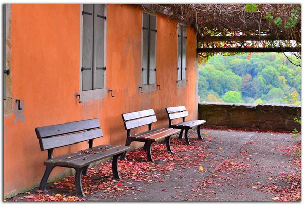 DE178.Rothenburg ob der Tauber.Laube