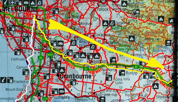 Tag 432: Melbourne - Warragul