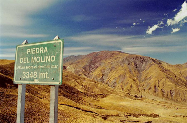Argentina.Piedra del Molino 3348m