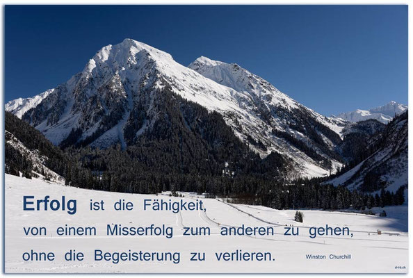 S0221.Garfiun.Klosters.CH. Text: Winston Churchill