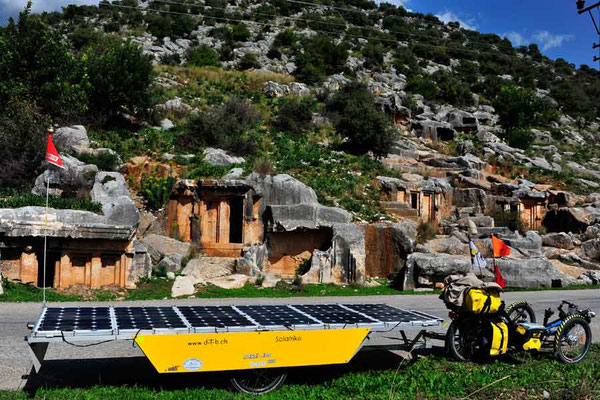 TR: Solatrike in Limyra, Nekropolis