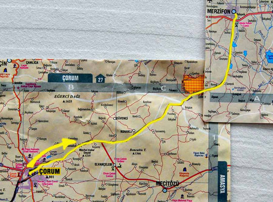 Tag 161: Yozgat - Merzifon