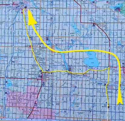 Map 44: New Norway - Leduc