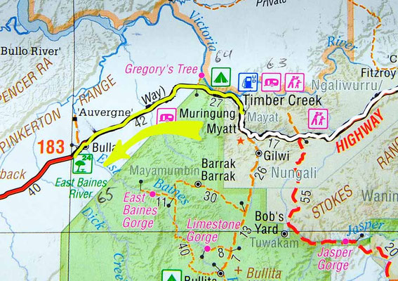 Tag 294: Timber Creek - East Baines River