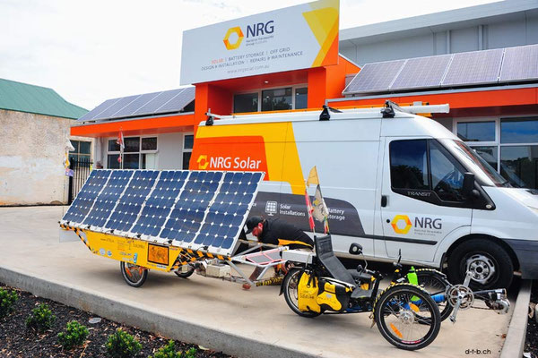 AU: Solatrike at NRG Solar in Adelaide