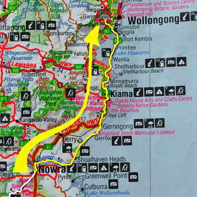 Tag 449: Nowra - Wollongong
