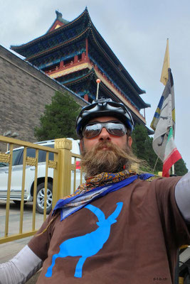 CN.Peking.Solatrike beim Tiananmen Square