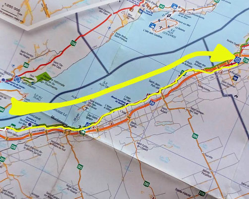 Map 105: Saint Vallier - La Pocatière