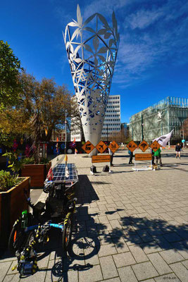 NZ: Solatrike bei Chalice in Christchurch