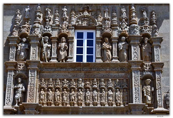ES0139.Santiago de Compostela.Portal of the former Royal Hospital