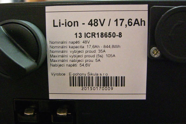 CZ: Neue Batterie vom Solatrike
