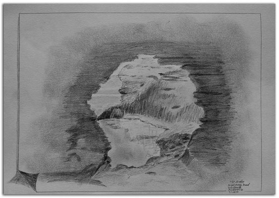 211.Skizze.The Grotto.Great Ocean Road.Victoria.Australia