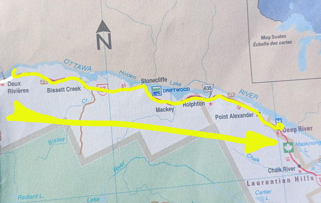 Map 94: Deux Rivières - Deep River