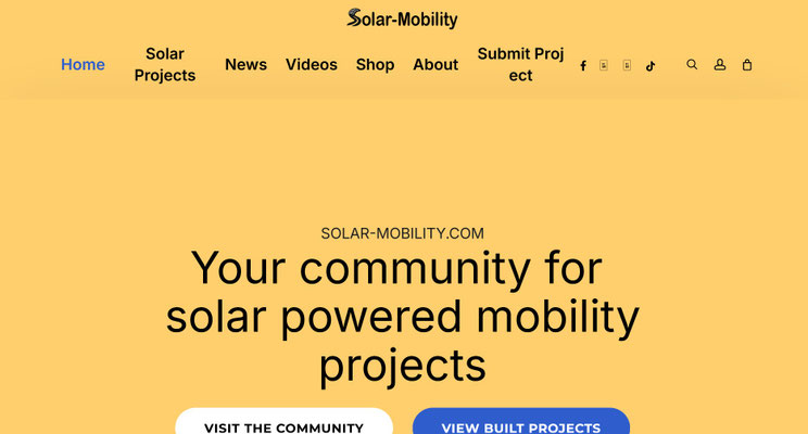 Solar Mobility Home
