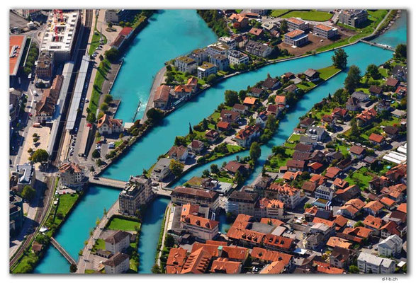 CH1117. Interlaken West und Unterseen
