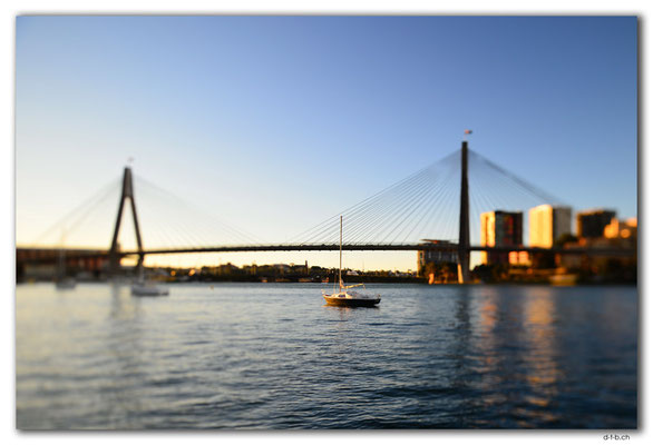 AU1705.Sydney.Blackwattle Bay.ANZAC Bridge