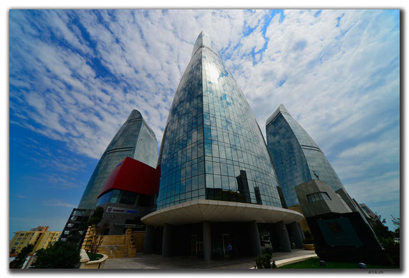 AZ084.Baku. Flame Towers