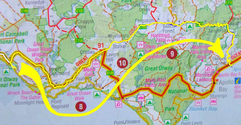 Tag 425: Princetown - Skenes Creek