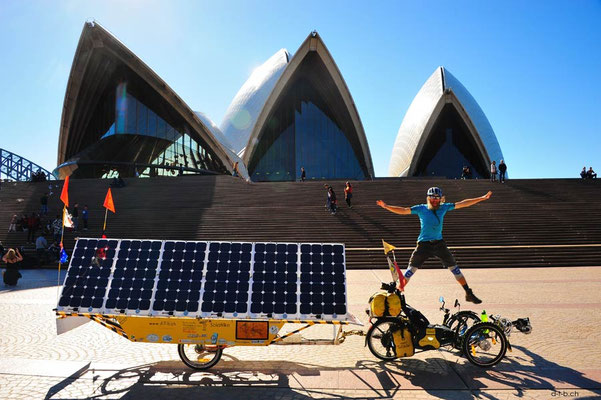 AU: Solatrike in Sydney beim Opernhaus