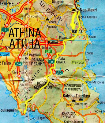 Tag 109: Nea Makri - Varkiza