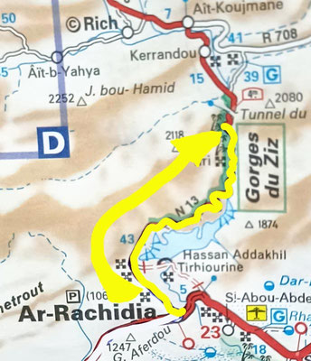 Map 161: Errachidia - Ziz Valley