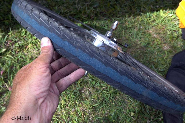 CA. Solatrike needs a new Tire