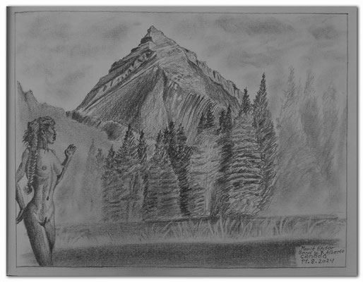 269.Skizze.Mt.Hector.Alberta.Canada