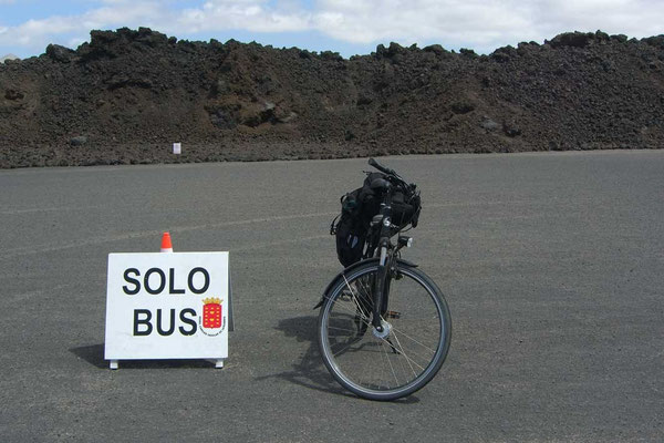 Spanien,Lanzarote,Los Hervideros. Solo Bus!!!