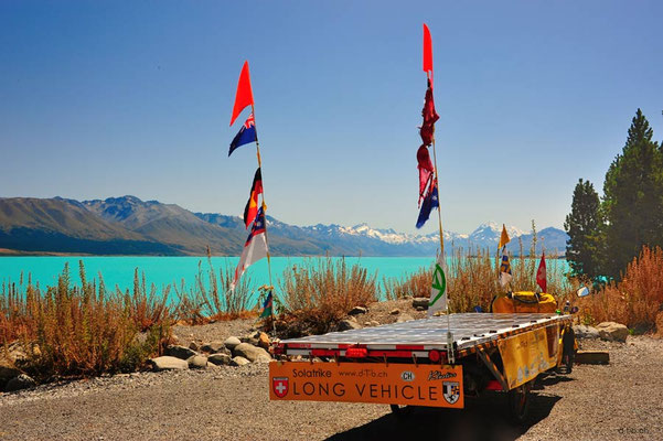 NZ: Solatrike am Lake Pukaki