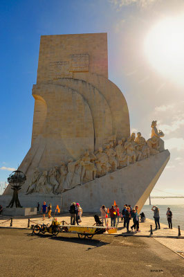PT: Solatrike in Lisboa at Padrão dos Descobrimentos
