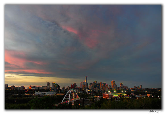 CA0794.Red Clouds over Edmonton