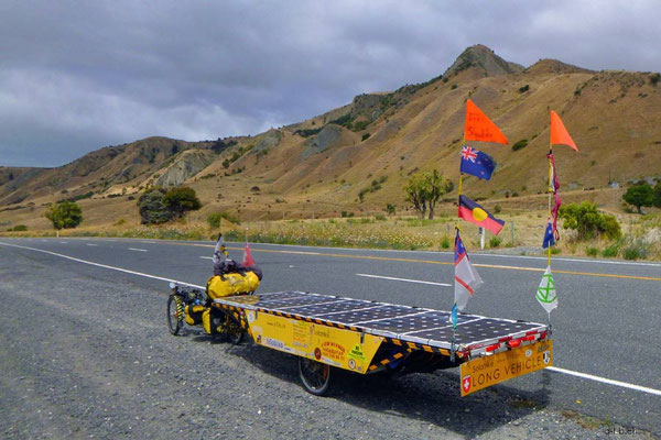NZ: Solatrike an der Ostküste der Südinsel