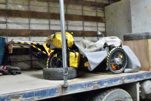 NZ: Solatrike wird ausgeladen in Invercargill