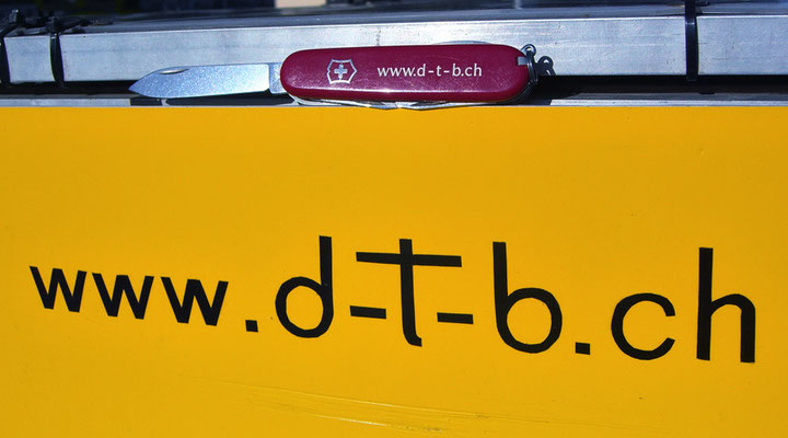 Sackmesser mit d-t-b.ch Gravur