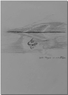  „Valle Maggia“     17.7.2000  21x14.5 cm  Bleistift auf Papier  Skizze    