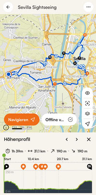 Map 183: Sevilla (Sightseeing)