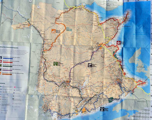 Map New Brunswick