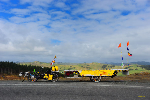 NZ: Solatrike am Kaipara Hwy