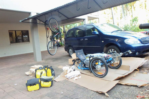 AU: Solatrike auspacken