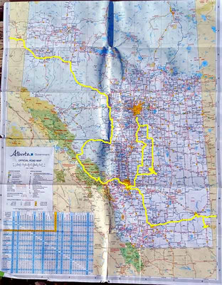Map: Alberta
