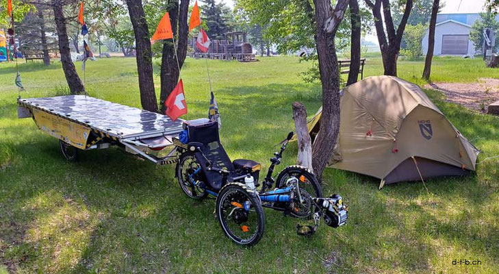 CA. Solatrike at Ogema Camp