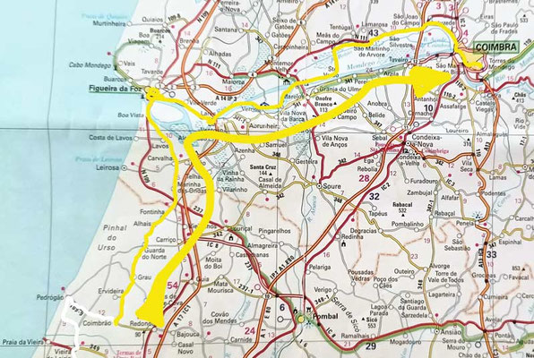 Map 201: Coimbrão - Coimbra